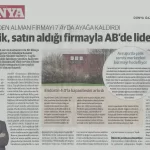 Dünya Gazetesi haber