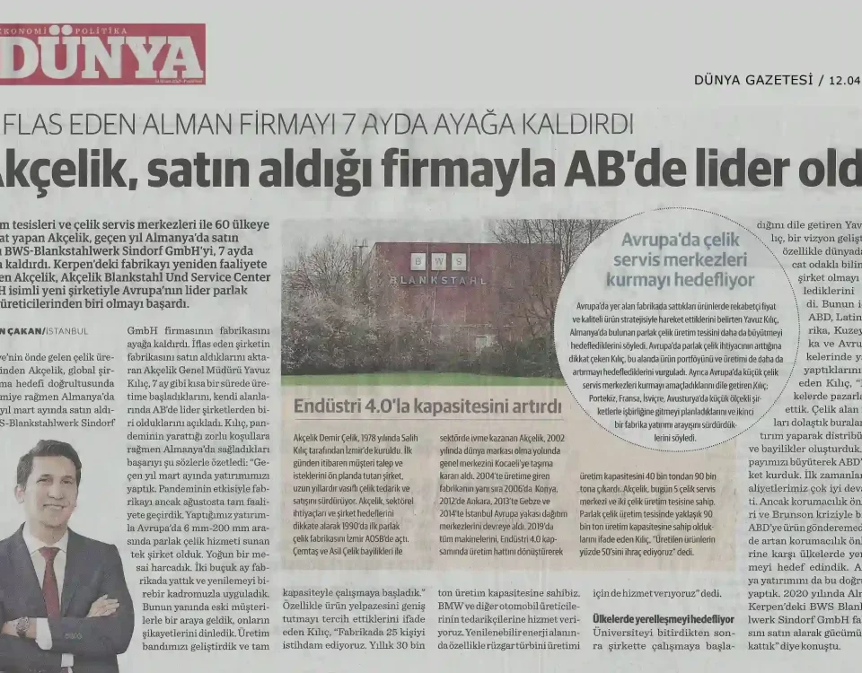 Dünya Gazetesi haber