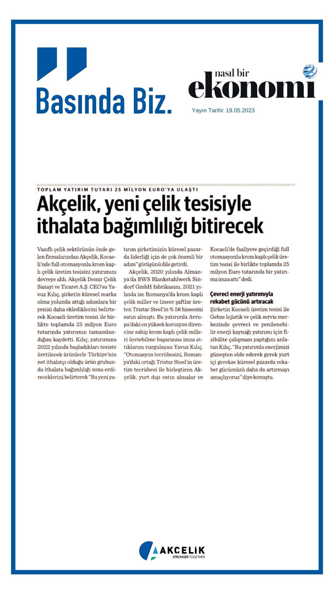 Ekonomi gazetesi