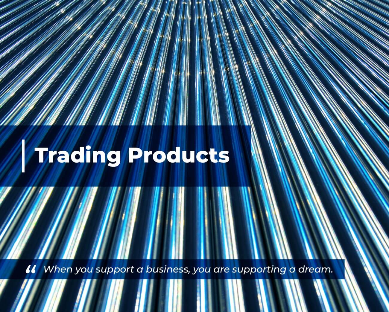 trading products