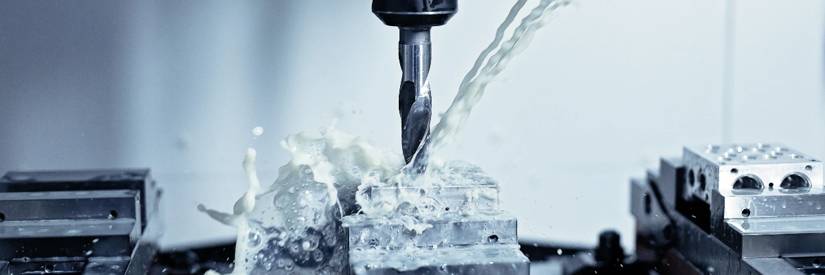 metal işleme yapan endüstriyel cnc freze tezgahı